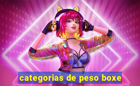 categorias de peso boxe