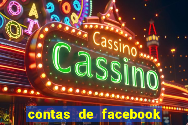 contas de facebook abandonadas com senha e email