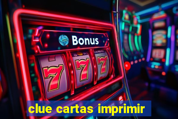 clue cartas imprimir