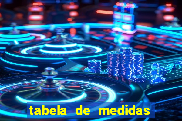 tabela de medidas reserva mini