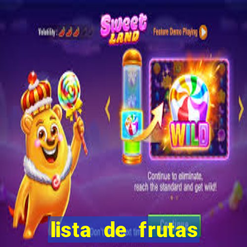 lista de frutas nativas do brasil
