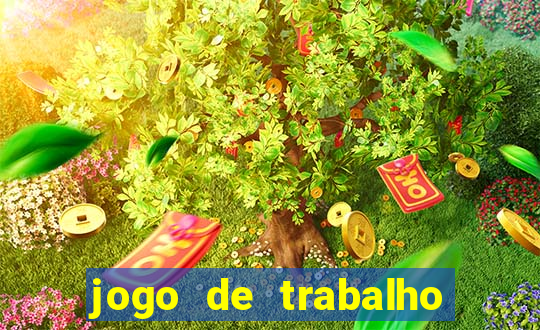 jogo de trabalho no escritório