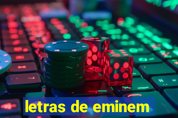 letras de eminem
