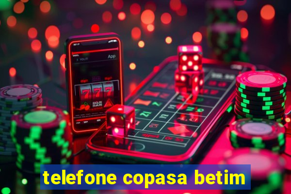 telefone copasa betim