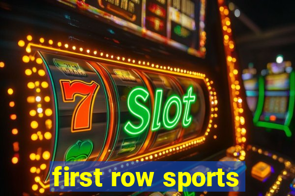 first row sports