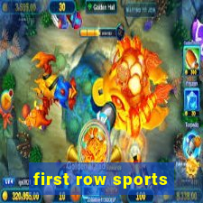 first row sports