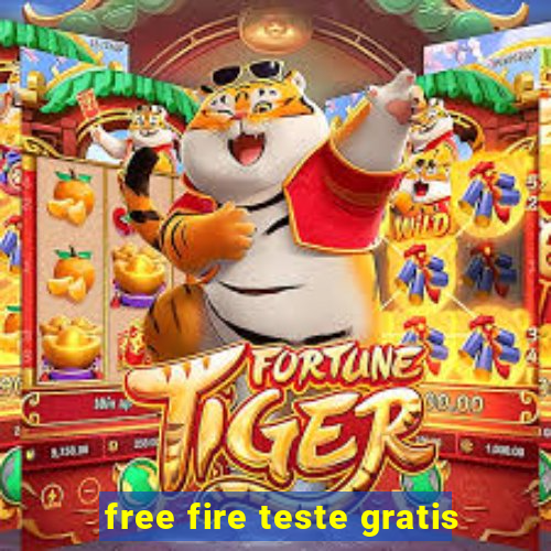 free fire teste gratis