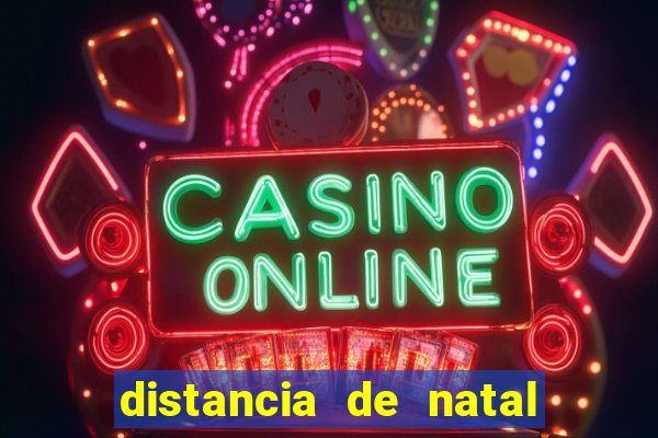 distancia de natal a porto de galinhas