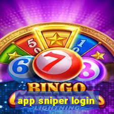 app sniper login