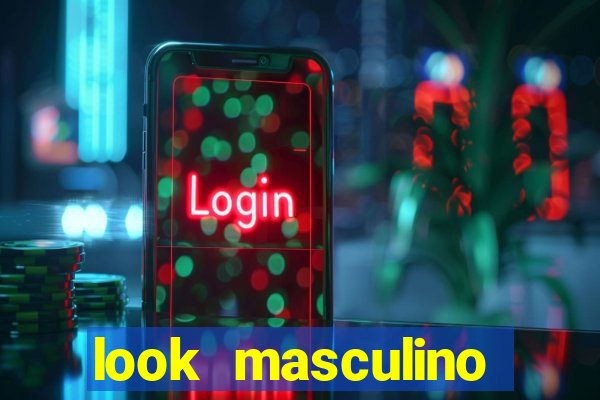 look masculino blazer cinza