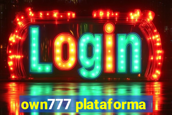 own777 plataforma