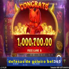 defesas de goleiro bet365