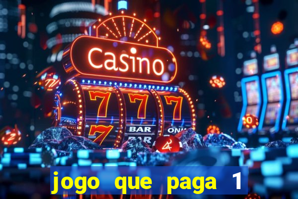 jogo que paga 1 real no pix