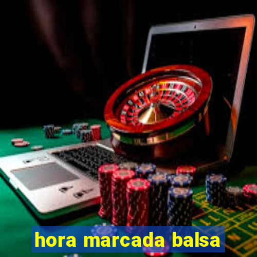 hora marcada balsa