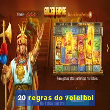 20 regras do voleibol