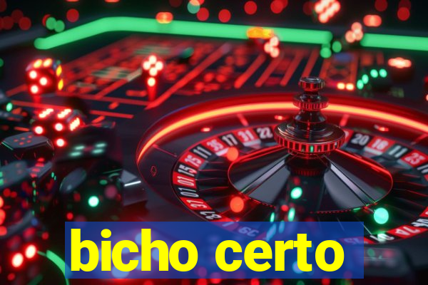 bicho certo