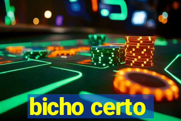bicho certo