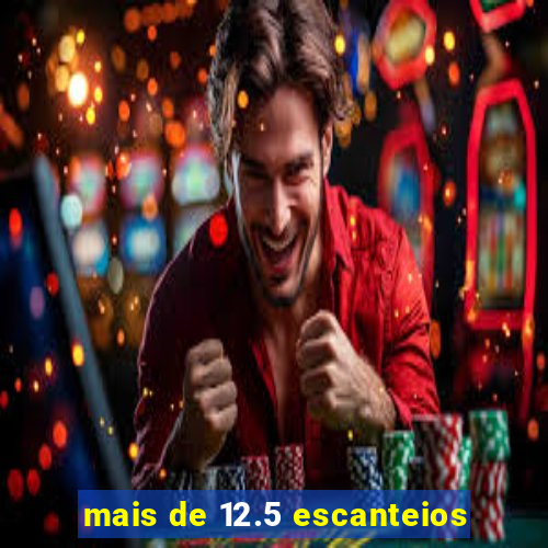 mais de 12.5 escanteios